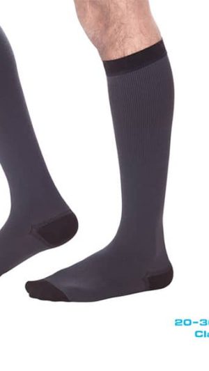 Muške dokolenice (zatvoreni prsti) Normalna kompresija 20-30 mm Hg Klasa II