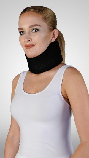 Cervikalna kragna - meka sunđer, crna (Šifra REF-002)